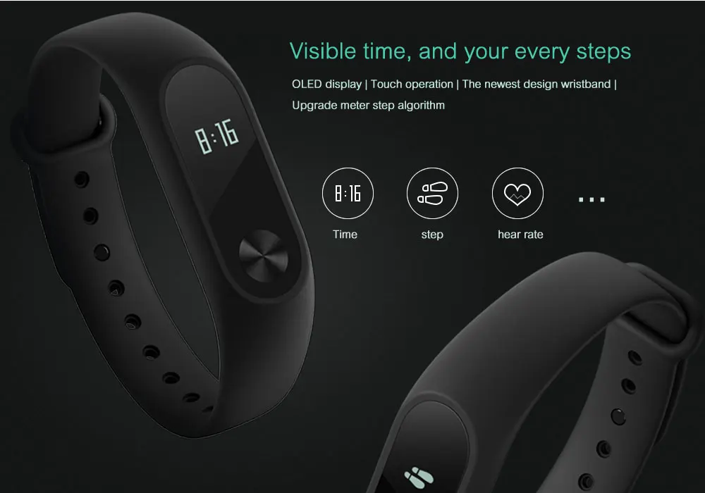 Xiaomi Mi Band 2 Дисплей