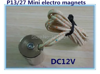2pcs/lot P13/27 Round Electro Holding Magnet DC12V, DC solenoid electromagnetic, mini round electro holding magnet
2pcs/lot P13/27 Round Electro Holding Magnet DC12V, DC solenoid electromagnetic, mini round electro holding magnet
