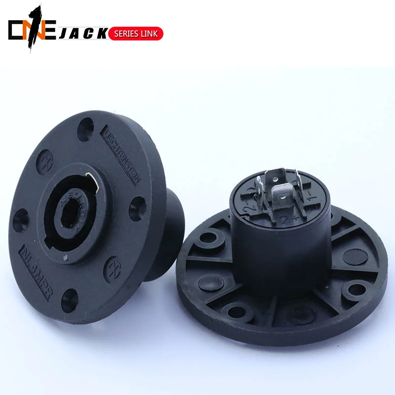 ONE JACK 4Pin Powercon Jack Female Socket Panel Mount Connector Speaker Cable Adapter 4 Pole SpeakON Jack
ONE JACK 4Pin Powercon Jack Female Socket Panel Mount Connector Speaker Cable Adapter 4 Pole SpeakON Jack