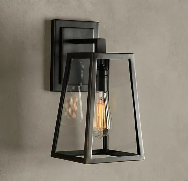 Loft Vintage Industrial Ameican Country Glass Box Edison Wall Sconce Lamp Outdoor Waterproof Restaurant Bar Home Deco Lighting
Loft Vintage Industrial Ameican Country Glass Box Edison Wall Sconce Lamp Outdoor Waterproof Restaurant Bar Home Deco Lighting