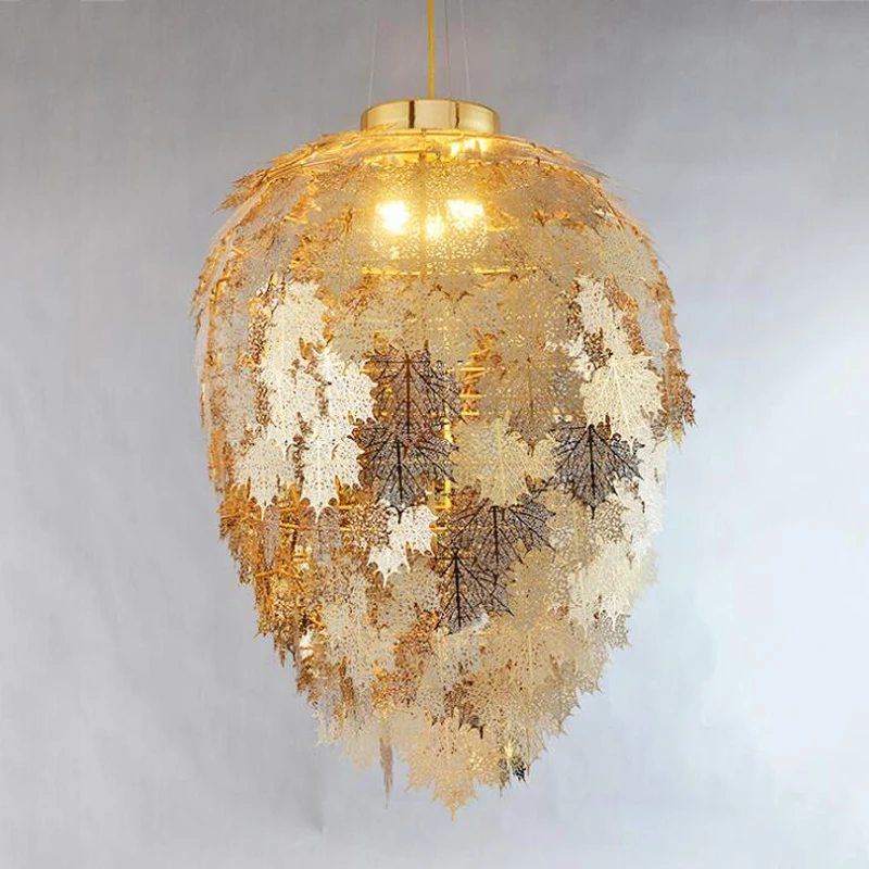 Modern Gold Silver LED Leaf Pendant Lights for Living room Bar Cafe Garment Shop Hotel Restaurant Pendant Lamp
Modern Gold Silver LED Leaf Pendant Lights for Living room Bar Cafe Garment Shop Hotel Restaurant Pendant Lamp