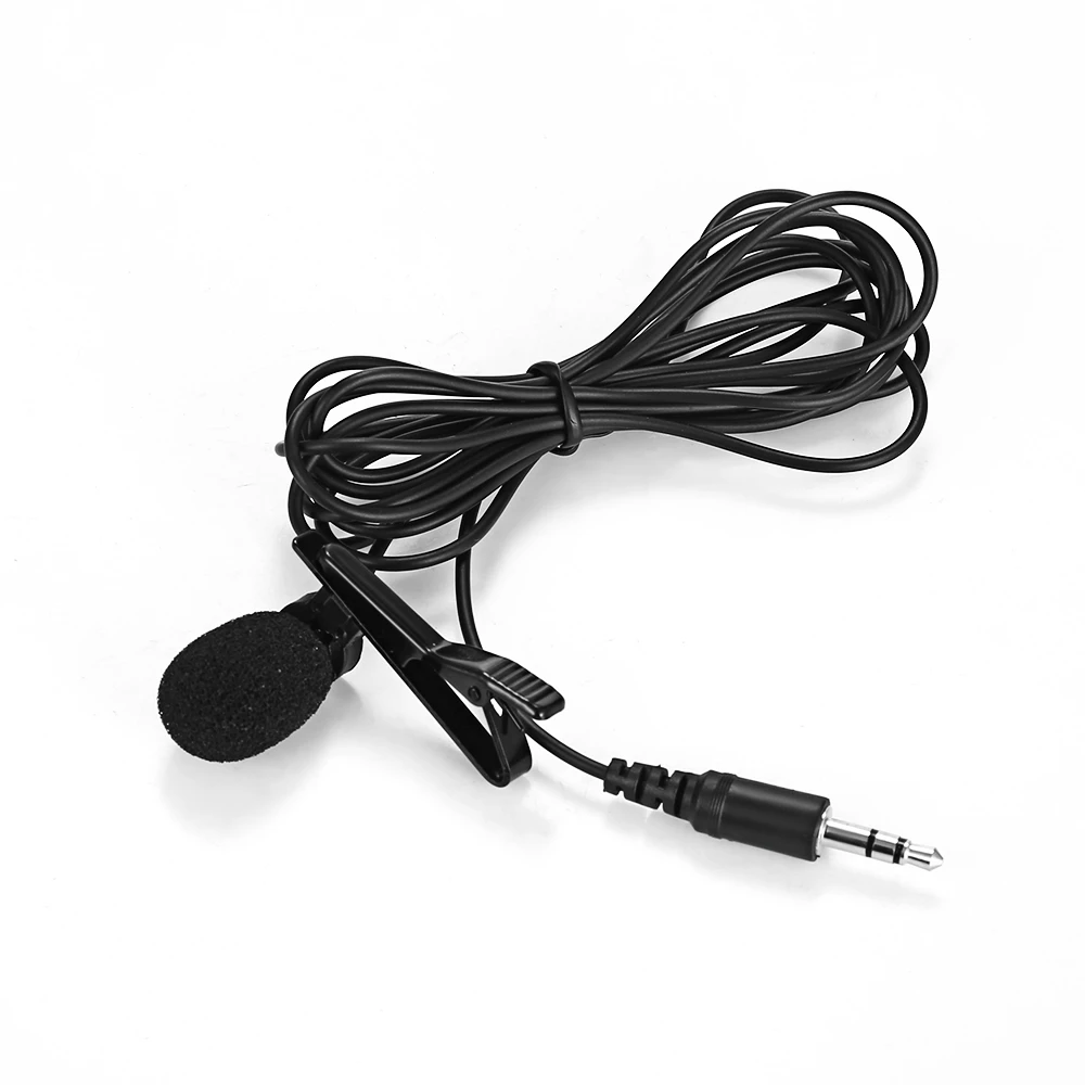 1.8m Omnidirectional Metal Microphone 3.5mm Jack Lavalier Tie Clip Microphone Mini Audio Mic for Speech Leture
1.8m Omnidirectional Metal Microphone 3.5mm Jack Lavalier Tie Clip Microphone Mini Audio Mic for Speech Leture