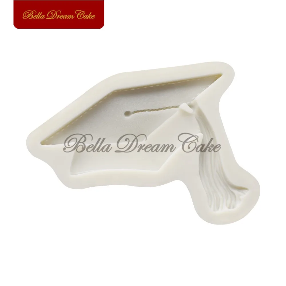 Bachelor Cap Hat Silicone Mold Cake Border Decoration Moulds Fondant Chocolate Sugarcraft Mould Cake Decorating Tools Bakeware
Bachelor Cap Hat Silicone Mold Cake Border Decoration Moulds Fondant Chocolate Sugarcraft Mould Cake Decorating Tools Bakeware
