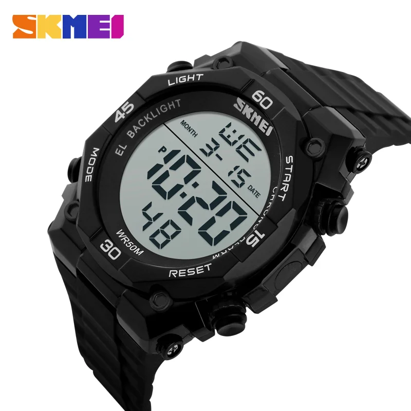 SKMEI Brand Men Military Watches Fashion Casual LED Digital Sports Watch Waterproof Women Wristwatches 2018 New
SKMEI Brand Men Military Watches Fashion Casual LED Digital Sports Watch Waterproof Women Wristwatches 2018 New
