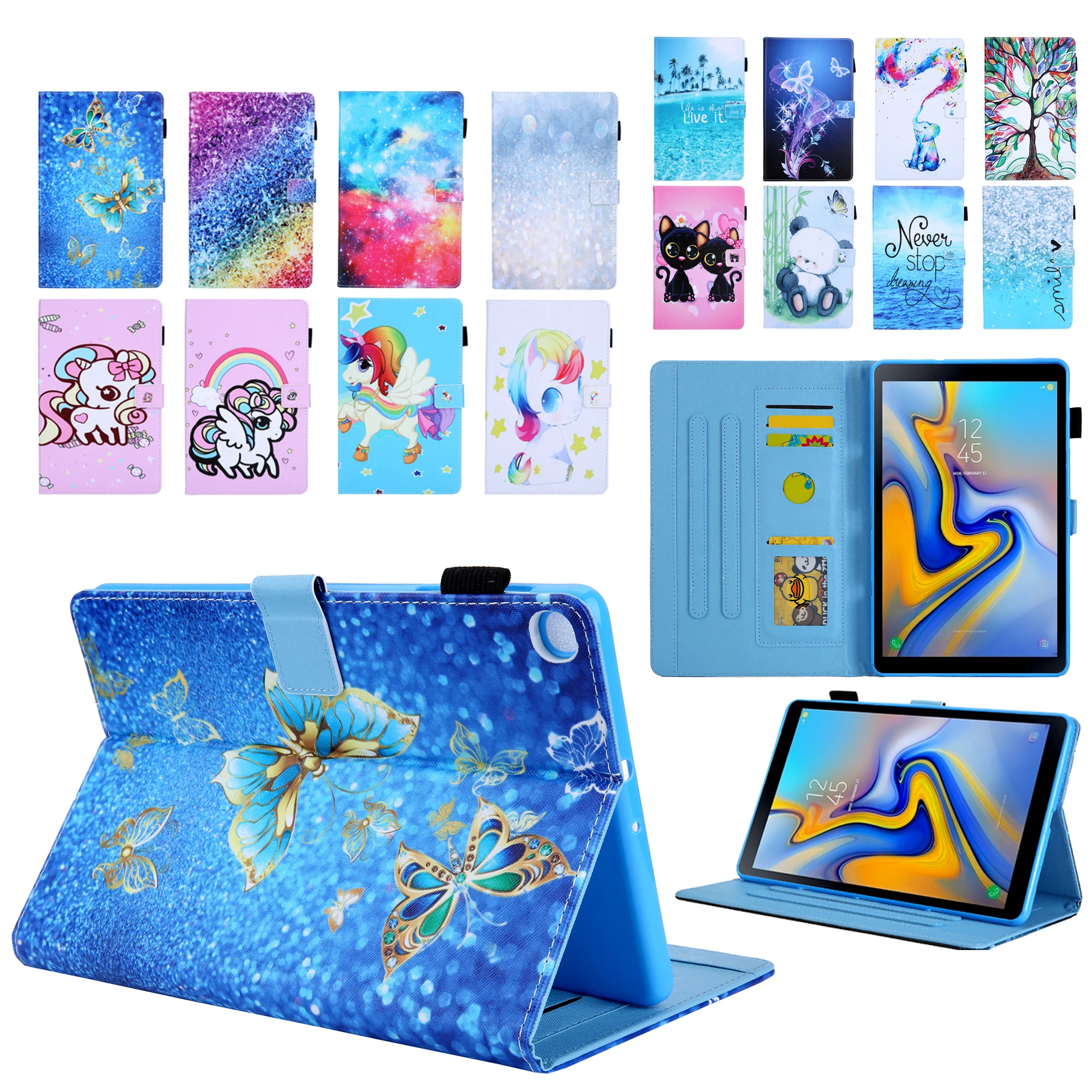Magnet Smart Flip Stand Leather Cover Funda Capa Case For Samsung Galaxy Tab A 10.1 2019 T510 T515 SM-T510 SM-T515 Tablet Coque
Magnet Smart Flip Stand Leather Cover Funda Capa Case For Samsung Galaxy Tab A 10.1 2019 T510 T515 SM-T510 SM-T515 Tablet Coque