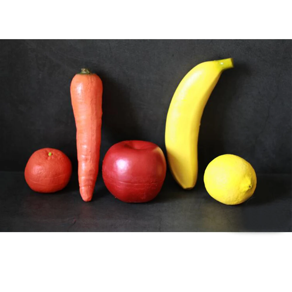 

Appearing Apple Carrot Lemon Bread Banana Rubber Material Magic Tricks Props Toys