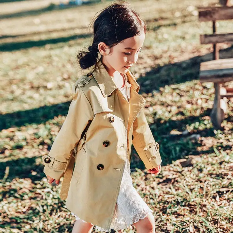 Baby Girls Windbreaker Jacket 2019 Spring Korean Fashion Children's Trench Coat Long Sleeve Double Breasted Toddler Outwear Y631
Baby Girls Windbreaker Jacket 2019 Spring Korean Fashion Children's Trench Coat Long Sleeve Double Breasted Toddler Outwear Y631