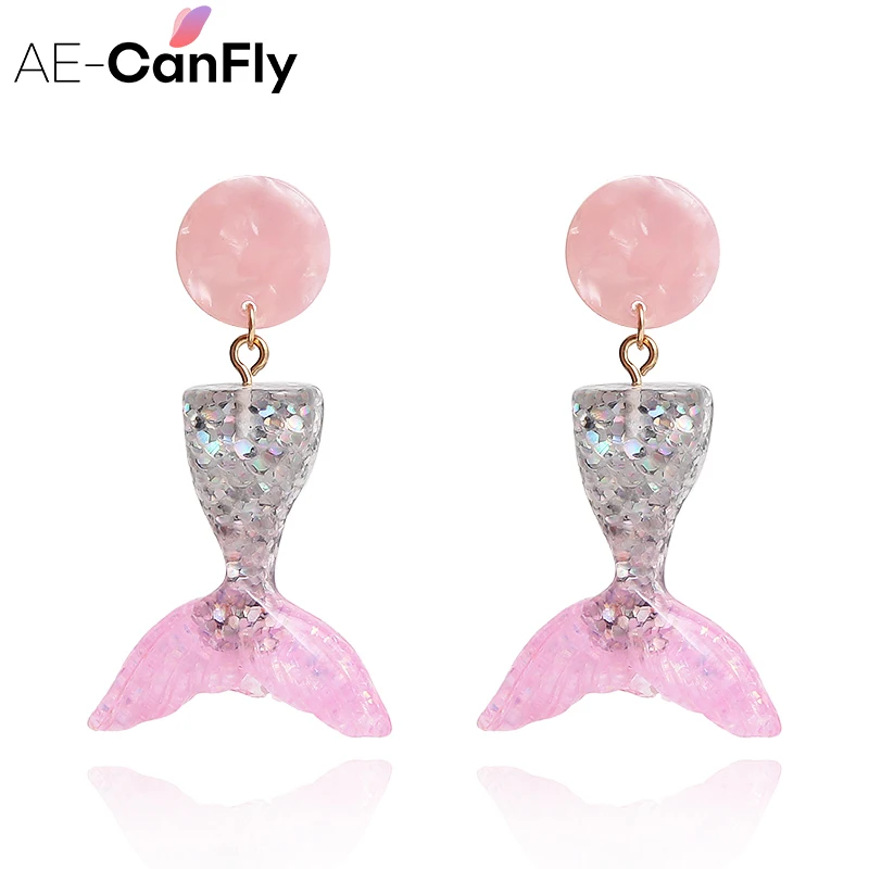 AE-CANFLY Fashion Earing For Women Crystal Fairy Mermaid Statement Drop Earring For Girls Party Gift
AE-CANFLY Fashion Earing For Women Crystal Fairy Mermaid Statement Drop Earring For Girls Party Gift