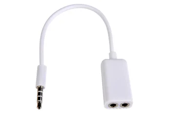 1 to 2 Mini Stereo 3.5mm HeadSet Audio Speaker Headphone Splitter Adapter Male to Female AUX Cable for iPhone 4 5 6 MP3 MP4 iPad
1 to 2 Mini Stereo 3.5mm HeadSet Audio Speaker Headphone Splitter Adapter Male to Female AUX Cable for iPhone 4 5 6 MP3 MP4 iPad