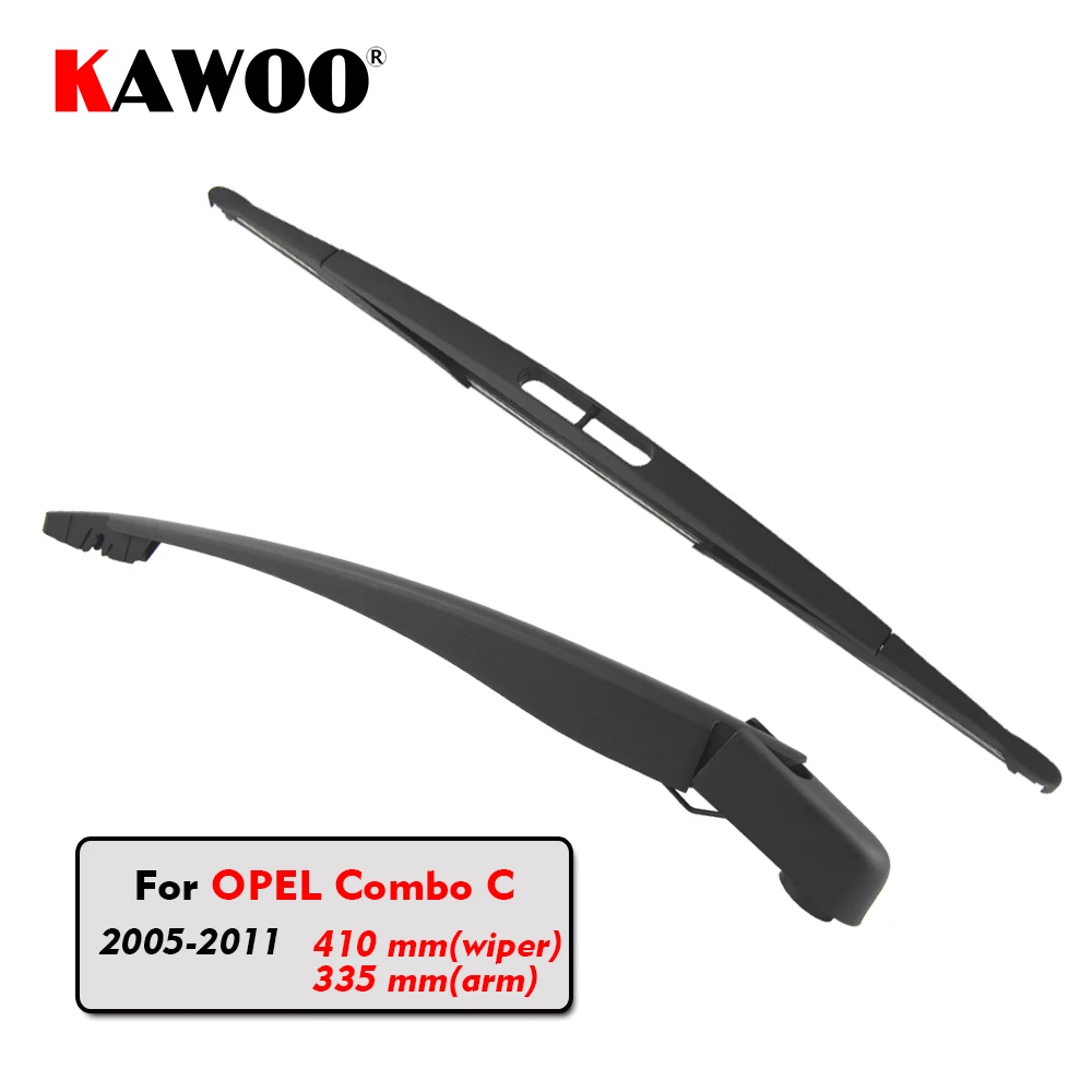 KAWOO Car Rear Wiper Blade Blades Back Window Wipers Arm For OPEL Combo C Hatchback (2005-2011) 410mm Auto Windscreen Blade
KAWOO Car Rear Wiper Blade Blades Back Window Wipers Arm For OPEL Combo C Hatchback (2005-2011) 410mm Auto Windscreen Blade