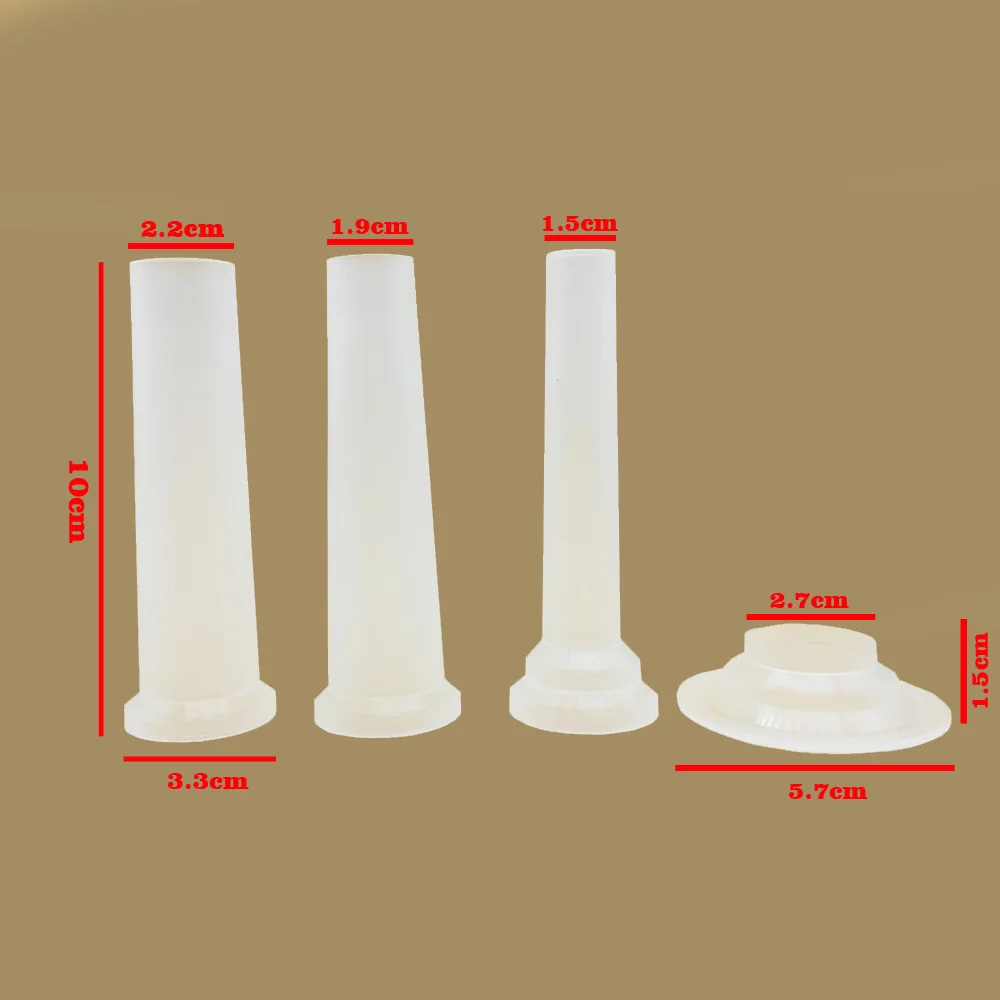 1lbs 4pc/Set Sausage Stuffer Filling Tubes Funnels Nozzles Spare parts For Our Sausage Maker Handmade Sausage Tube Meat
1lbs 4pc/Set Sausage Stuffer Filling Tubes Funnels Nozzles Spare parts For Our Sausage Maker Handmade Sausage Tube Meat