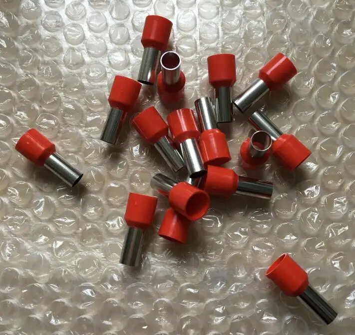 100pcs E25-16 E25-22 Tube insulating Insulated terminals 25.0MM2 Insulated Cord End Terminal Wire Ferrules
100pcs E25-16 E25-22 Tube insulating Insulated terminals 25.0MM2 Insulated Cord End Terminal Wire Ferrules
