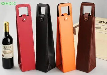 Luxury Portable PU Leather Wine Bags Red Wine Bottle Packaging Case Gift Storage Boxes With Handle Bar Accessories
Luxury Portable PU Leather Wine Bags Red Wine Bottle Packaging Case Gift Storage Boxes With Handle Bar Accessories
