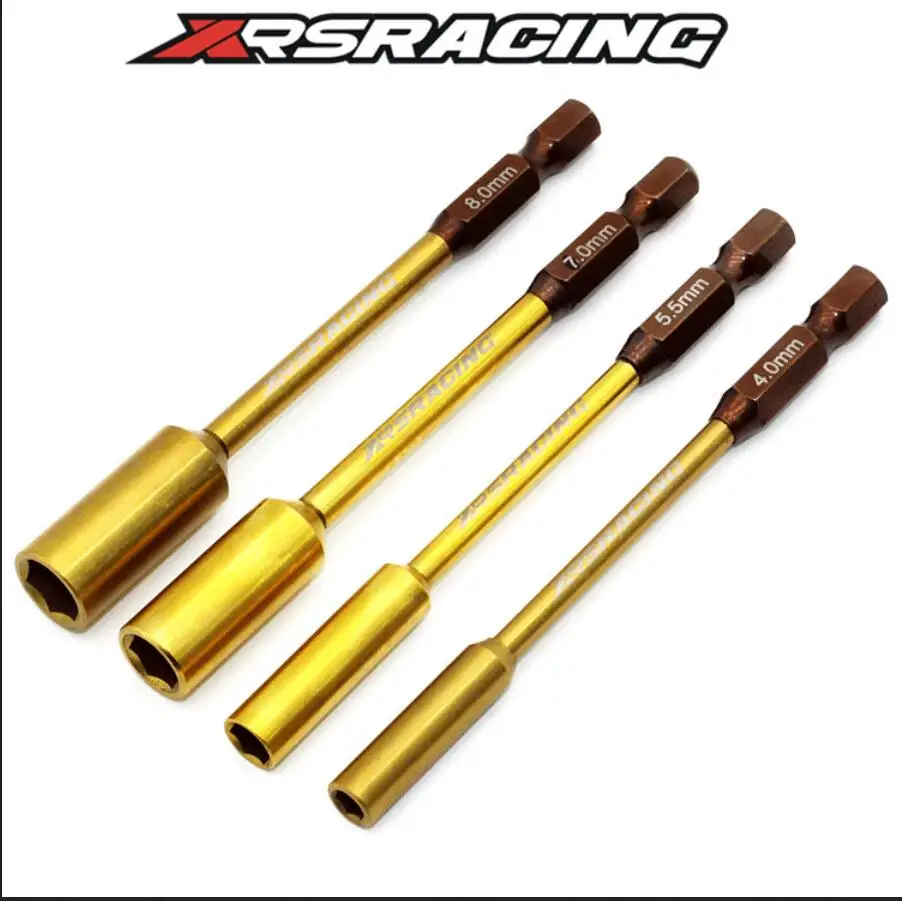 XRSRACING Model Accessories electric batch head 6.35MM hex interface tool sleeve 4 piece set M2 M3 M4 M5 cap
XRSRACING Model Accessories electric batch head 6.35MM hex interface tool sleeve 4 piece set M2 M3 M4 M5 cap