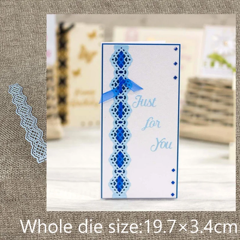 New Design Craft Metal Cutting Die die cuts grid lace edge decoration scrapbook Album Paper Card Craft Embossing die cuts
New Design Craft Metal Cutting Die die cuts grid lace edge decoration scrapbook Album Paper Card Craft Embossing die cuts