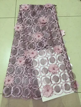 Nigerian French Lace Fabrics 2018 African Tulle Lace Fabric Pink 3 D Flower Beads Sequins African Lace Wedding Fabric For Dress
Nigerian French Lace Fabrics 2018 African Tulle Lace Fabric Pink 3 D Flower Beads Sequins African Lace Wedding Fabric For Dress