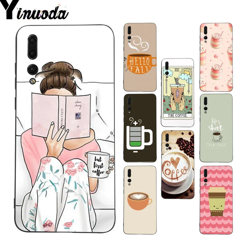 Чехол для телефона Yinuoda Relax Coffee Huawei P9 P10 Plus Mate9 10 Mate10 Lite P20 Pro Honor10 View10 | Мобильные