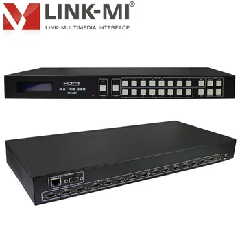 LM-MX88B 8x8 HDMI Matrix RS232 TCP/IP 8-input ports support independent EDID HDMI 1.4 4K2K@30Hz 1080P@120Hz and 1080P 3D@60Hz
LM-MX88B 8x8 HDMI Matrix RS232 TCP/IP 8-input ports support independent EDID HDMI 1.4 4K2K@30Hz 1080P@120Hz and 1080P 3D@60Hz