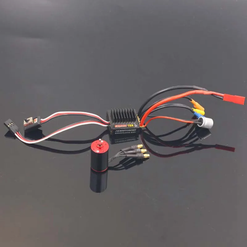 RC 1625 brushless inrunner motor + hobbywing EZRUN 18A ESC combo for RC 1/24 1/28 cars brushless upgrade
RC 1625 brushless inrunner motor + hobbywing EZRUN 18A ESC combo for RC 1/24 1/28 cars brushless upgrade