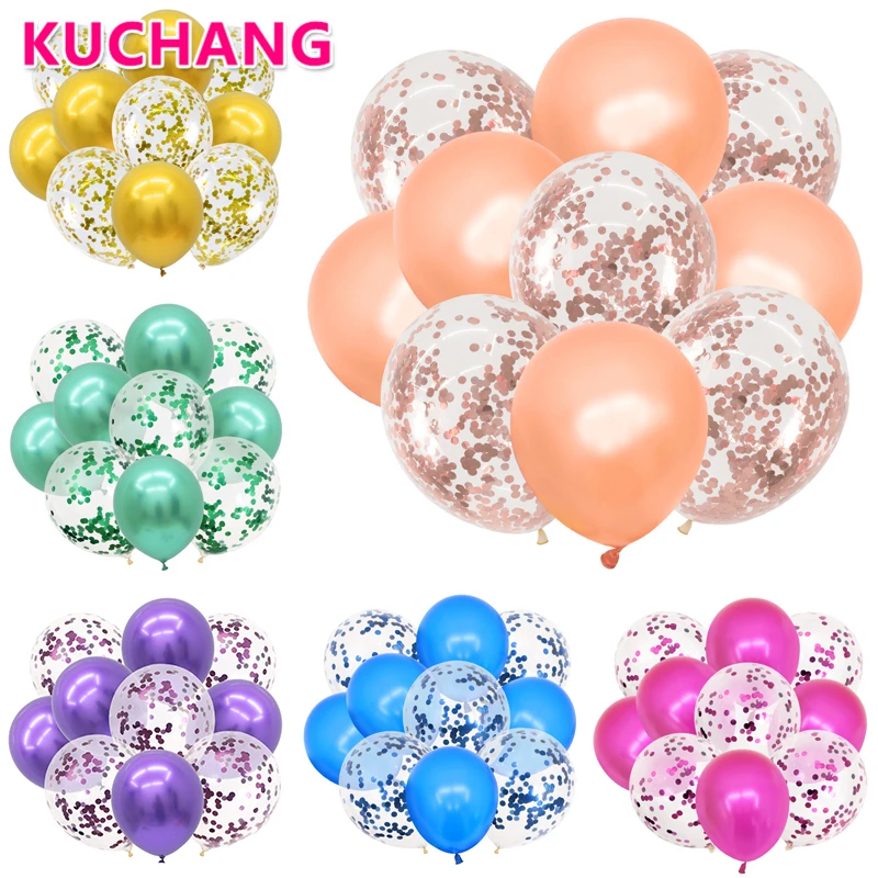 10pcs Mix Rose Gold Confetti Latex Balloons Blue Pink 12 Inches Party Balloons for Baby Shower Bridal Shower Wedding Decorations
10pcs Mix Rose Gold Confetti Latex Balloons Blue Pink 12 Inches Party Balloons for Baby Shower Bridal Shower Wedding Decorations