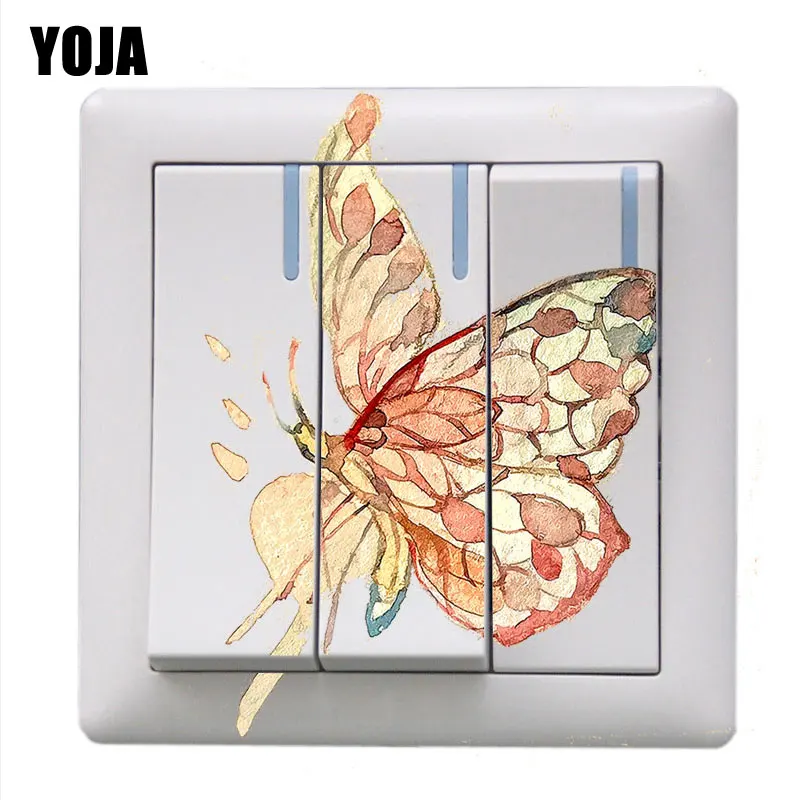 YOJA Aesthetic Transparent Butterfly PVC Switch Sticker Personalized Interesting Style Wall Sticker Cartoon Design 8SS0408
YOJA Aesthetic Transparent Butterfly PVC Switch Sticker Personalized Interesting Style Wall Sticker Cartoon Design 8SS0408