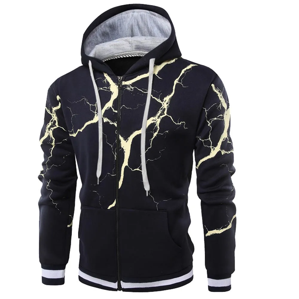 JAYCOSIN 2019 new men and women fashion long-sleeved digital lightning printing hooded hooded sweatshirt
JAYCOSIN 2019 new men and women fashion long-sleeved digital lightning printing hooded hooded sweatshirt