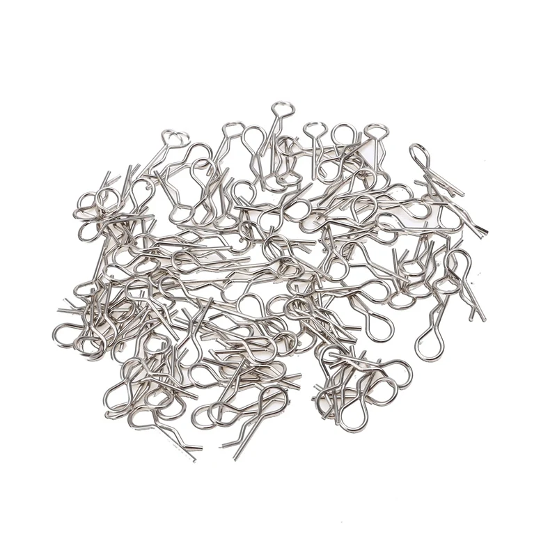 100Pcs/set RC Car Shell Clips Pin For RC 1/10 For HSP Redcat 02063 Remote Control Car Part Accessories