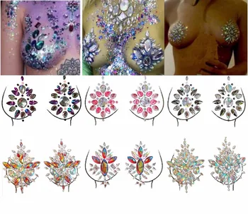 Sticker Temporary Tattoo Face Chest Jewel Crystal Gems Festival Party Makeup Stickers 
Sticker Temporary Tattoo Face Chest Jewel Crystal Gems Festival Party Makeup Stickers