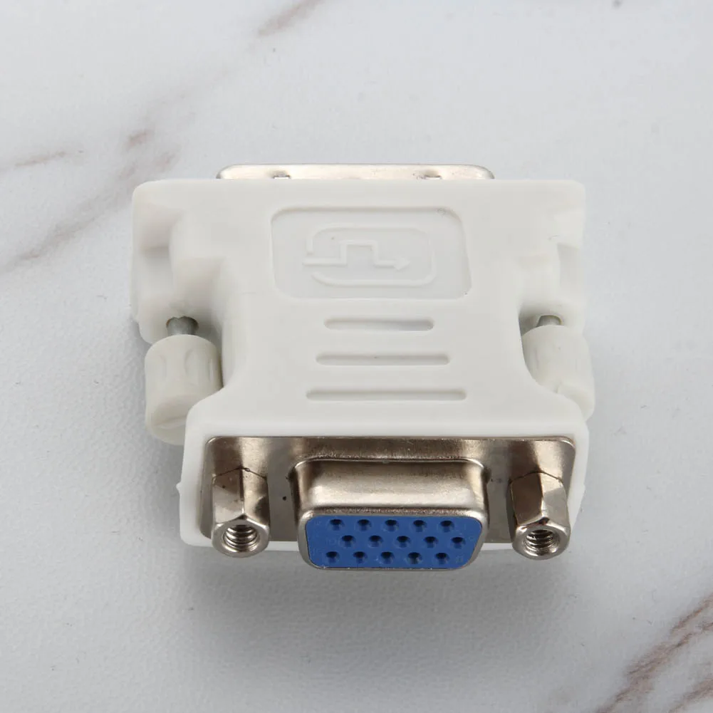 DVI-I Dual Link24+5 Male to HD 15 Pin VGA SVGA Female Video Card Monitor LCD Converter Adapter @JH
DVI-I Dual Link24+5 Male to HD 15 Pin VGA SVGA Female Video Card Monitor LCD Converter Adapter @JH
