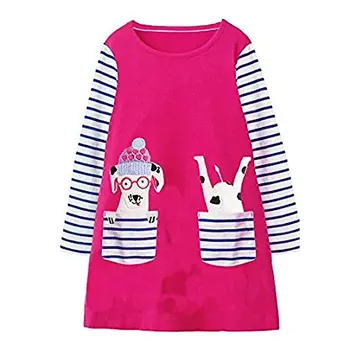 Jumping meters Baby Girl Dress applique Autumn Children Unicorn Dress Kids Dresses for Girls Clothes Animal Princess Party Dress
Jumping meters Baby Girl Dress applique Autumn Children Unicorn Dress Kids Dresses for Girls Clothes Animal Princess Party Dress