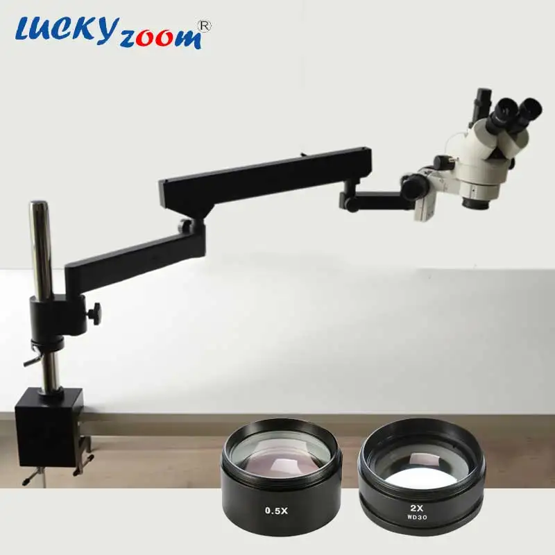 Luckyzoom 3.5X-90X ARTICULATING ARM STEREO Trinocular MICROSCOPE SZM2.0X SZM0.5X Auxiliary Object Lens Microscopio Accessories
Luckyzoom 3.5X-90X ARTICULATING ARM STEREO Trinocular MICROSCOPE SZM2.0X SZM0.5X Auxiliary Object Lens Microscopio Accessories