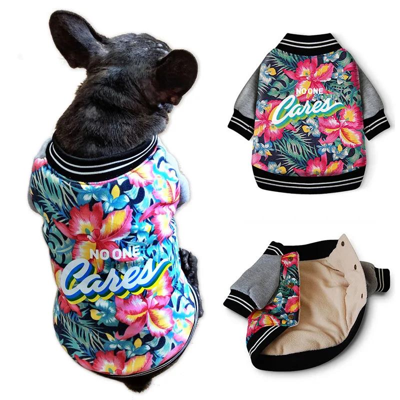 Winter Warm Dog Clothes for Small Dogs Thicken Cotton Coat for Chihuahua French Bulldog Jacket Floral Outfit Puppy Costume XXL
Winter Warm Dog Clothes for Small Dogs Thicken Cotton Coat for Chihuahua French Bulldog Jacket Floral Outfit Puppy Costume XXL