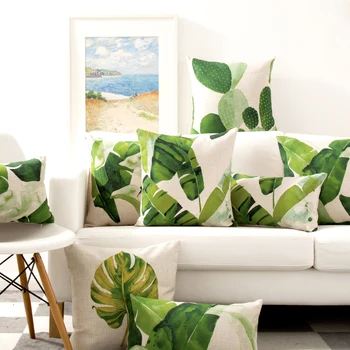 Wholesale Painting Leaves Pillow Cover Cactus Cushion Cover Chevron Throw Pillow Home Decor Pillowcase Decorative Pillowsham
Wholesale Painting Leaves Pillow Cover Cactus Cushion Cover Chevron Throw Pillow Home Decor Pillowcase Decorative Pillowsham