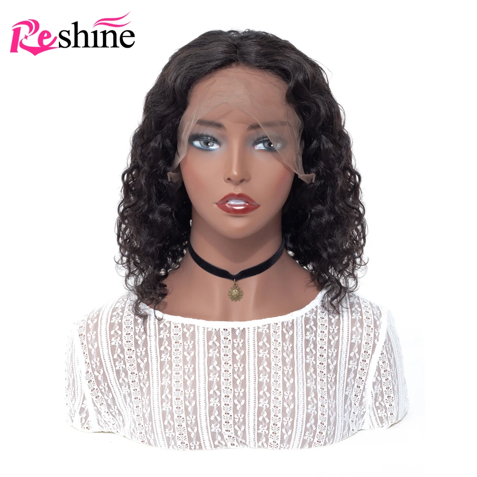 Reshine Hair Lace Front Human Hair Wigs Deep Wave Bob Wig Remy Hair Brazilian Short Wig Pre Plucked With Baby Hair Lace Wigs
Reshine Hair Lace Front Human Hair Wigs Deep Wave Bob Wig Remy Hair Brazilian Short Wig Pre Plucked With Baby Hair Lace Wigs