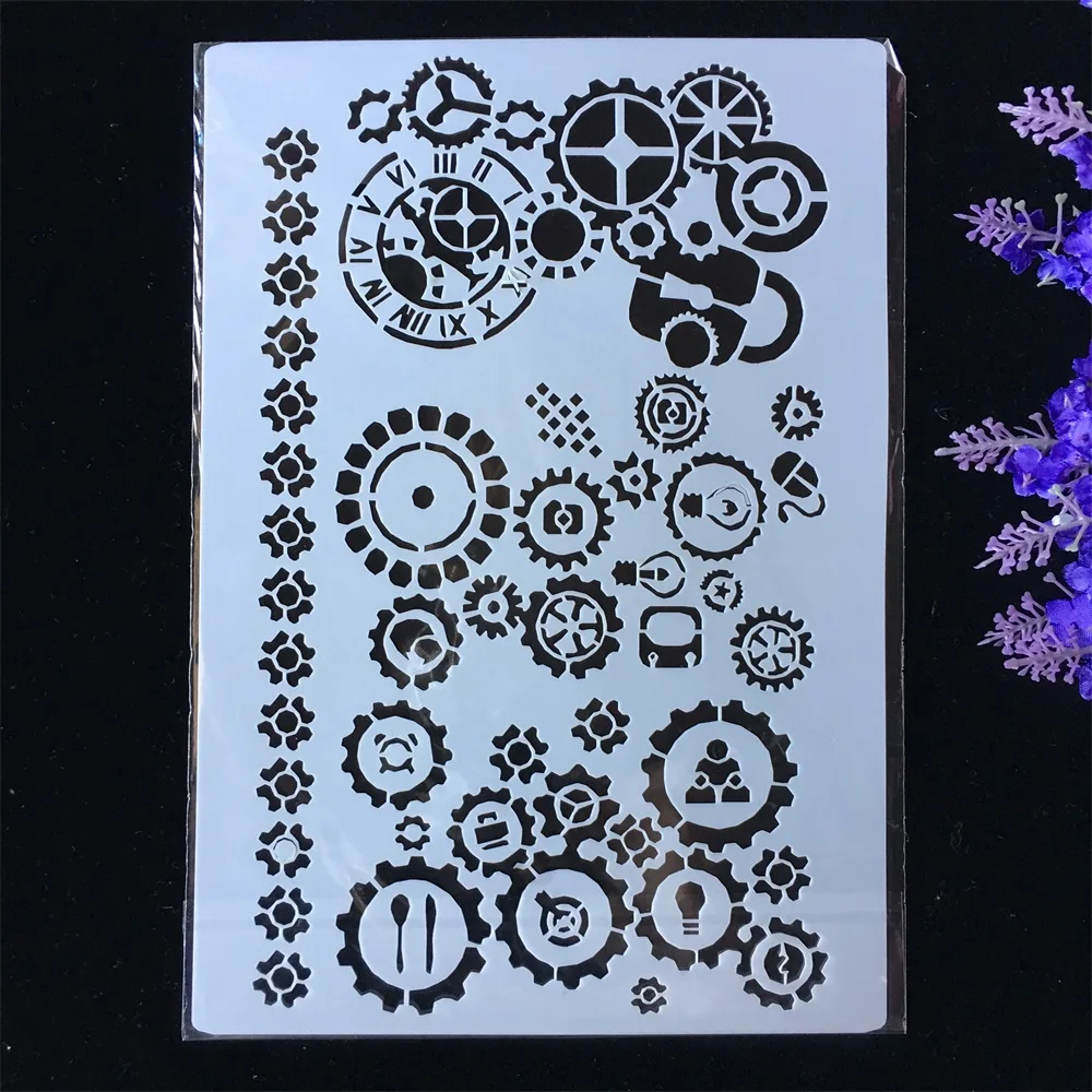 New Gear Wheel DIY Layering Stencils Painting Scrapbook Coloring Embossing Album Decorative Paper Card Template
New Gear Wheel DIY Layering Stencils Painting Scrapbook Coloring Embossing Album Decorative Paper Card Template