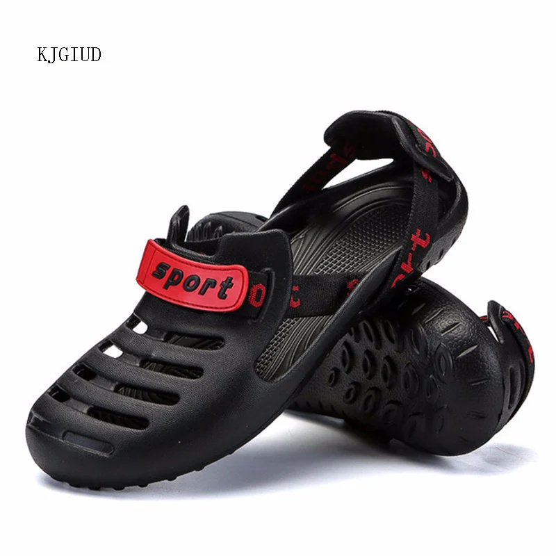 2019 Men's Beach Hole Sandals Men's Summer Casual Fashion Sandals And Slippers Baotou Men's Tide Sandals Sandalias Hombre Crocse
2019 Men's Beach Hole Sandals Men's Summer Casual Fashion Sandals And Slippers Baotou Men's Tide Sandals Sandalias Hombre Crocse