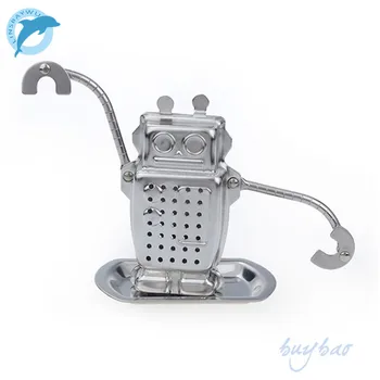 LINSBAYWU Manufacturer Direct Tea Infusers Stainless Steel Cute Tea Robot Infuser Recyclable Tea Strainers Tea Tool
LINSBAYWU Manufacturer Direct Tea Infusers Stainless Steel Cute Tea Robot Infuser Recyclable Tea Strainers Tea Tool