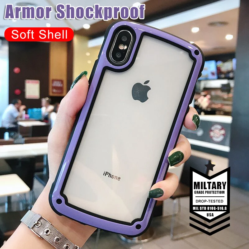 Luxury Armor Silicone Bumper Case On The For IPhone XR XS Max X Shockproof Case For IPhone 6 6s 8 7 Plus Soft Phone Case Cover
Luxury Armor Silicone Bumper Case On The For IPhone XR XS Max X Shockproof Case For IPhone 6 6s 8 7 Plus Soft Phone Case Cover