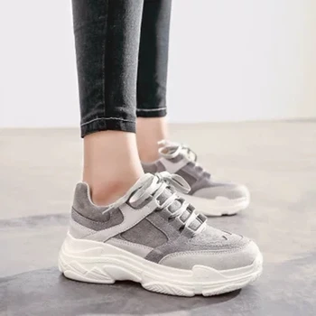BZBFSKY Spring Women Shoes For Woman Flat Heels Casual Sneakers Western Style Platform Grey Flats for School Girls Leisure Shoe
BZBFSKY Spring Women Shoes For Woman Flat Heels Casual Sneakers Western Style Platform Grey Flats for School Girls Leisure Shoe