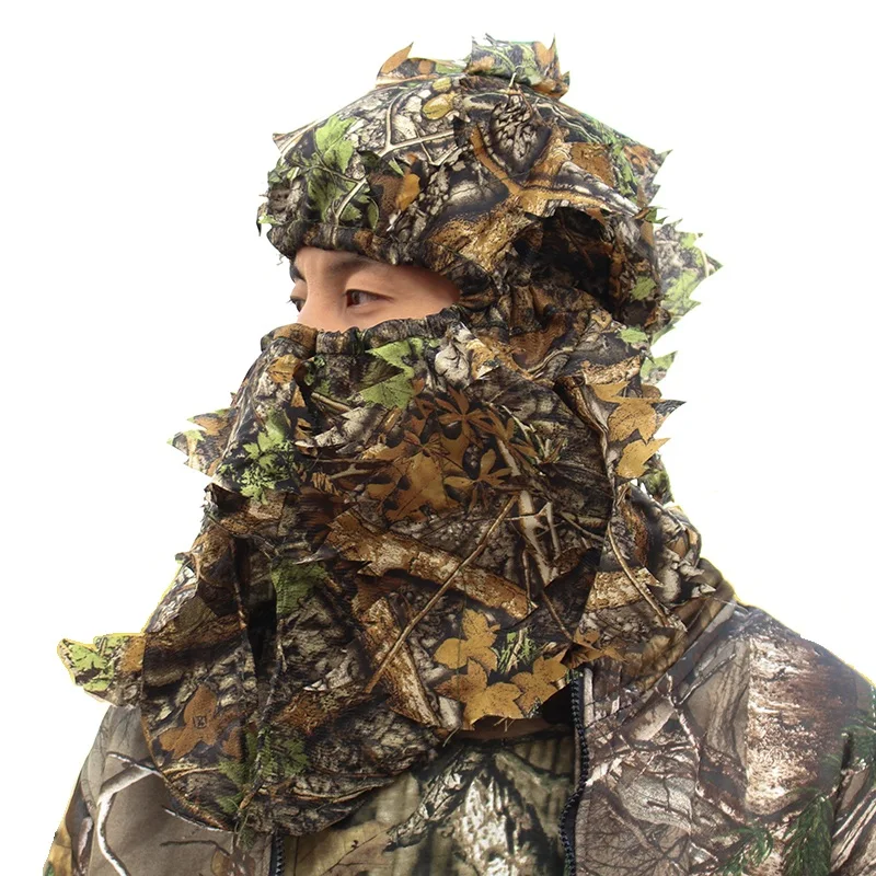 Outdoor Bionic Camouflage Hunting Head Mask Headgear Men Women Camo Hunting Cap Hat Hiking Cycling Camping Headcloth Headscarf
Outdoor Bionic Camouflage Hunting Head Mask Headgear Men Women Camo Hunting Cap Hat Hiking Cycling Camping Headcloth Headscarf