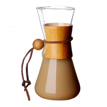 1PC 800ml Heat-resistant Glass Coffee Pot with Leather Tie Offic Stainless Steel Filter Tool Coffee Maker Pot Office Mug Tea
1PC 800ml Heat-resistant Glass Coffee Pot with Leather Tie Offic Stainless Steel Filter Tool Coffee Maker Pot Office Mug Tea