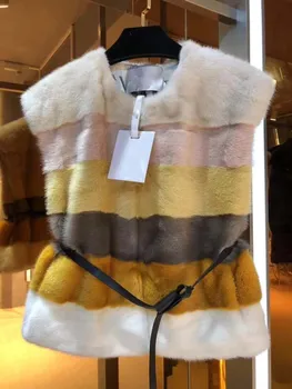 Chaquetas mujer invierno 2018 wild sleeveless jacket simple fashion fur women's vest amazing color matching female gilet vadim
Chaquetas mujer invierno 2018 wild sleeveless jacket simple fashion fur women's vest amazing color matching female gilet vadim