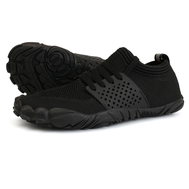 All Black Men More Barefoot Sport Shoes Wide Five Toe Water Shoes Non-slip Rubber Sole Couple Aqua Shoes Gym Yoga Men Sneakers
All Black Men More Barefoot Sport Shoes Wide Five Toe Water Shoes Non-slip Rubber Sole Couple Aqua Shoes Gym Yoga Men Sneakers