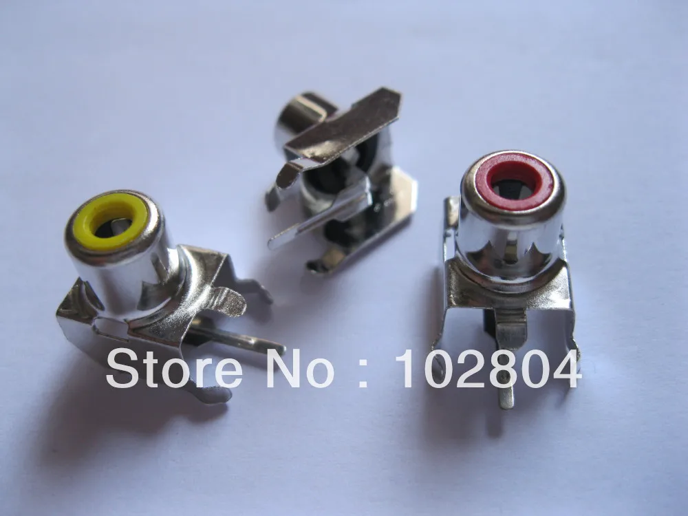 AV-8.4-3 AV Pin Jack 3 Color RCA Female Audio Video AV Socket Connector 240 pcs per Lot
AV-8.4-3 AV Pin Jack 3 Color RCA Female Audio Video AV Socket Connector 240 pcs per Lot