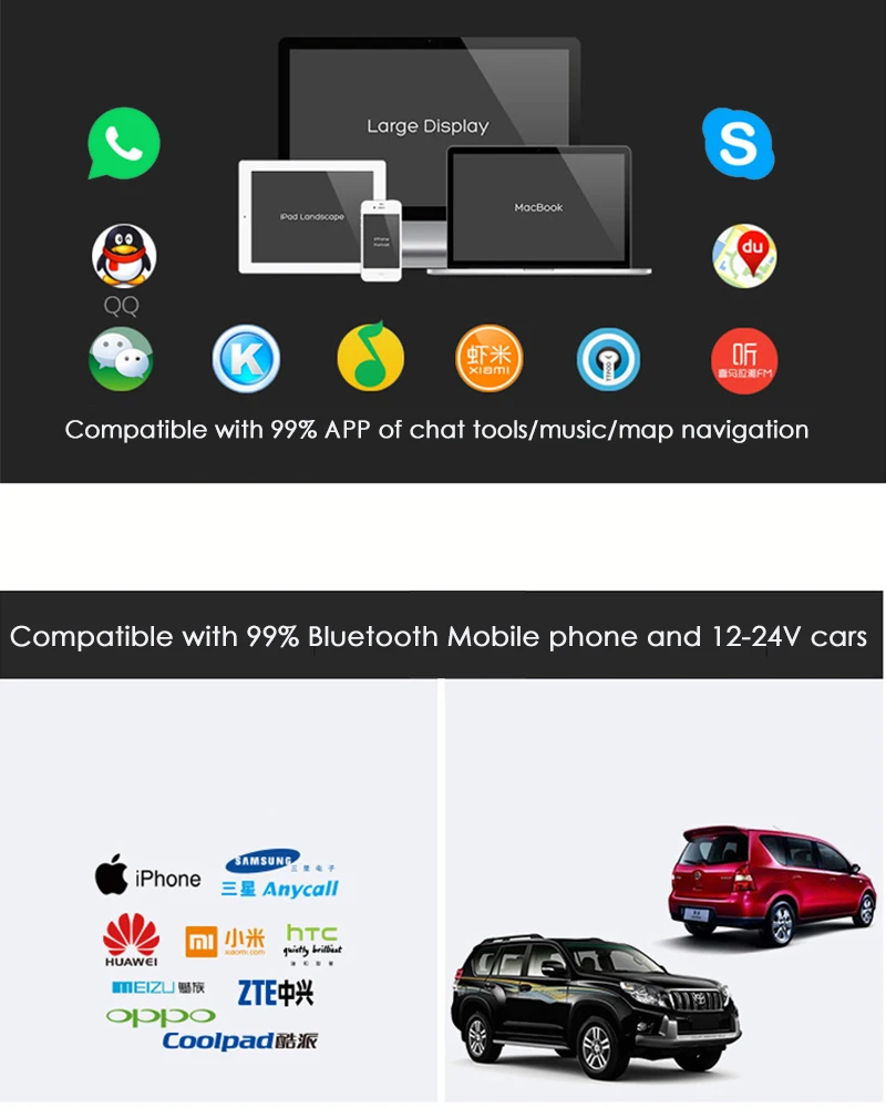 E1354 Bluetooth Car MP3 Player-6