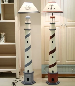 Mediterranean Blue Ocean Lighthouse Floor Lamps Living Room Bedroom LED Standing Lights Study Children's Toy Room Decor Fixtures
Mediterranean Blue Ocean Lighthouse Floor Lamps Living Room Bedroom LED Standing Lights Study Children's Toy Room Decor Fixtures
