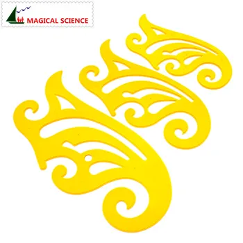 20cm 25cm 30cm length french curve ruler transparent plastic yellow vary form rulers for Drawings Clothing pattern template
20cm 25cm 30cm length french curve ruler transparent plastic yellow vary form rulers for Drawings Clothing pattern template