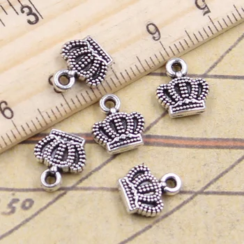 20pcs/lot Charms Lovely Crown 11x8mm Tibetan Pendants Antique Jewelry Making DIY Handmade Craft For Bracelet Necklace
20pcs/lot Charms Lovely Crown 11x8mm Tibetan Pendants Antique Jewelry Making DIY Handmade Craft For Bracelet Necklace