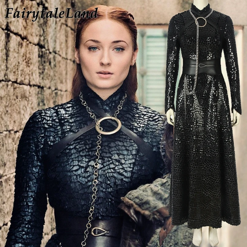 Sansa Stark costume Game of Thrones 8 Costumes Halloween Cosplay Lady Of Winterfell Sansa Stark Dress Cosplay Belt Accessories
Sansa Stark costume Game of Thrones 8 Costumes Halloween Cosplay Lady Of Winterfell Sansa Stark Dress Cosplay Belt Accessories