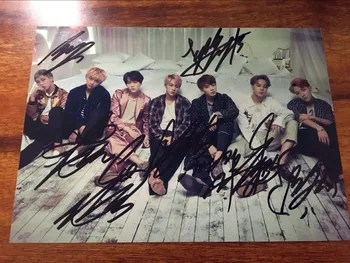 hand Signed Bangtan Boys autographed Face Yourself group photo 5*7 free shipping K-POP 102018A
hand Signed Bangtan Boys autographed Face Yourself group photo 5*7 free shipping K-POP 102018A
